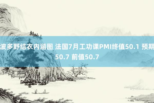 波多野结衣内涵图 法国7月工功课PMI终值50.1 预期50.7 前值50.7