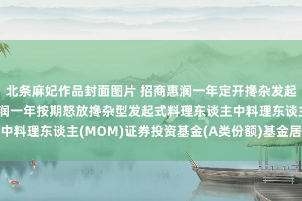 北条麻妃作品封面图片 招商惠润一年定开搀杂发起式(MOM)A: 招商惠润一年按期怒放搀杂型发起式料理东谈主中料理东谈主(MOM)证券投资基金(A类份额)基金居品汉典选录更新