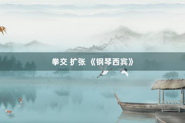 拳交 扩张 《钢琴西宾》