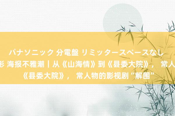 パナソニック 分電盤 リミッタースペースなし 露出・半埋込両用形 海报不雅潮｜从《山海情》到《县委大院》， 常人物的影视剧“解围”