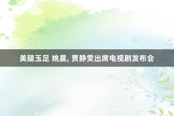 美腿玉足 姚晨, 贾静雯出席电视剧发布会
